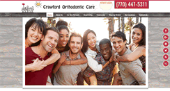 Desktop Screenshot of drcrawfordortho.com